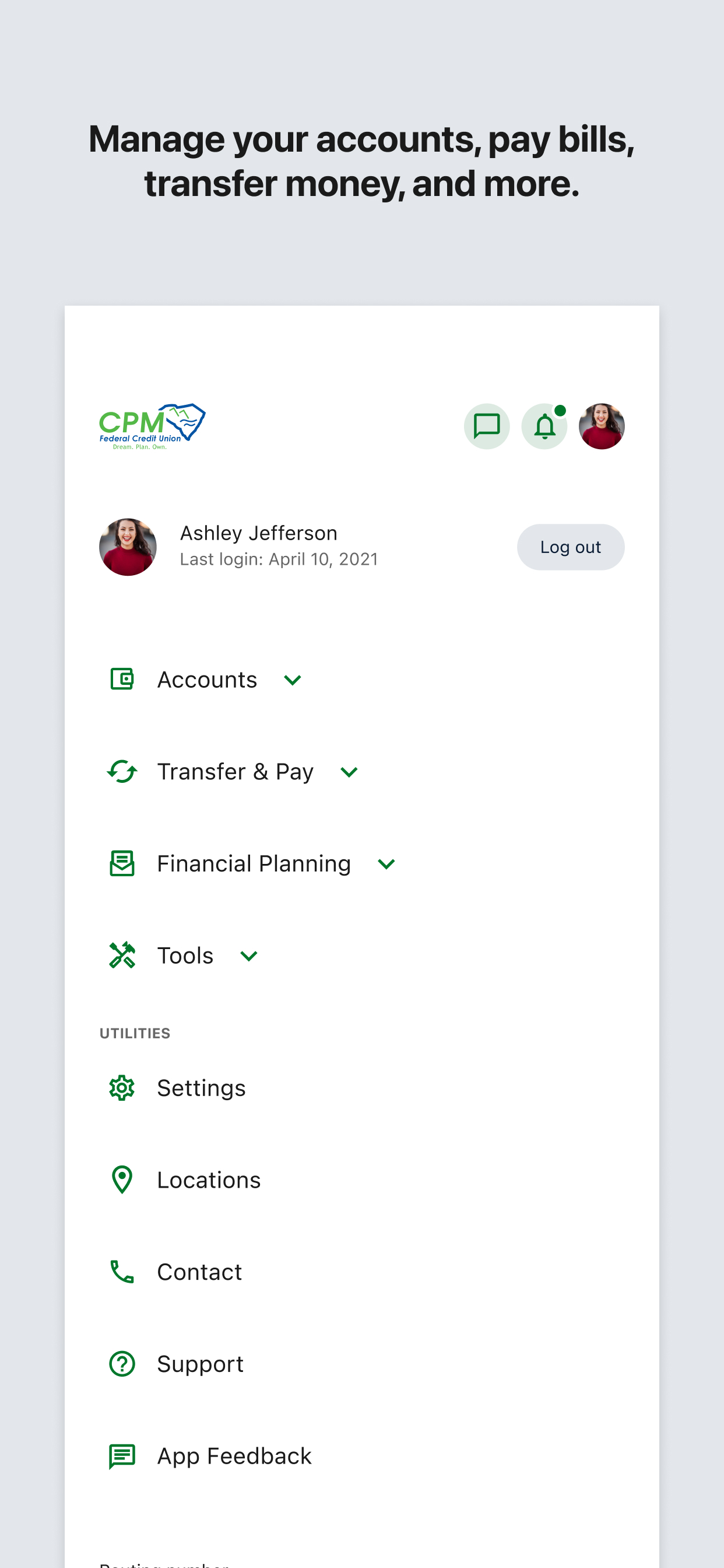 CPM Mobile Banking