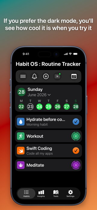Habit OS : Routine Tracker Screenshot 9 of 9