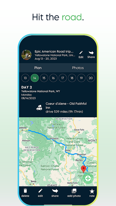 Plan WeGo - Travel Planner Screenshot