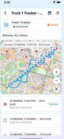 Herin Fleet Tracker screenshot
