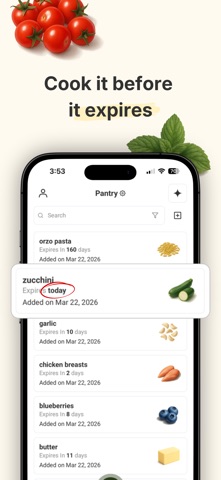Carte - Pantry Meal Planner Screenshot 3 of 9