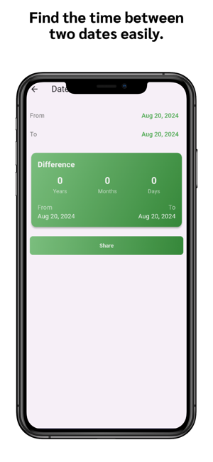 ‎Age & Date Calculator Pro Screenshot