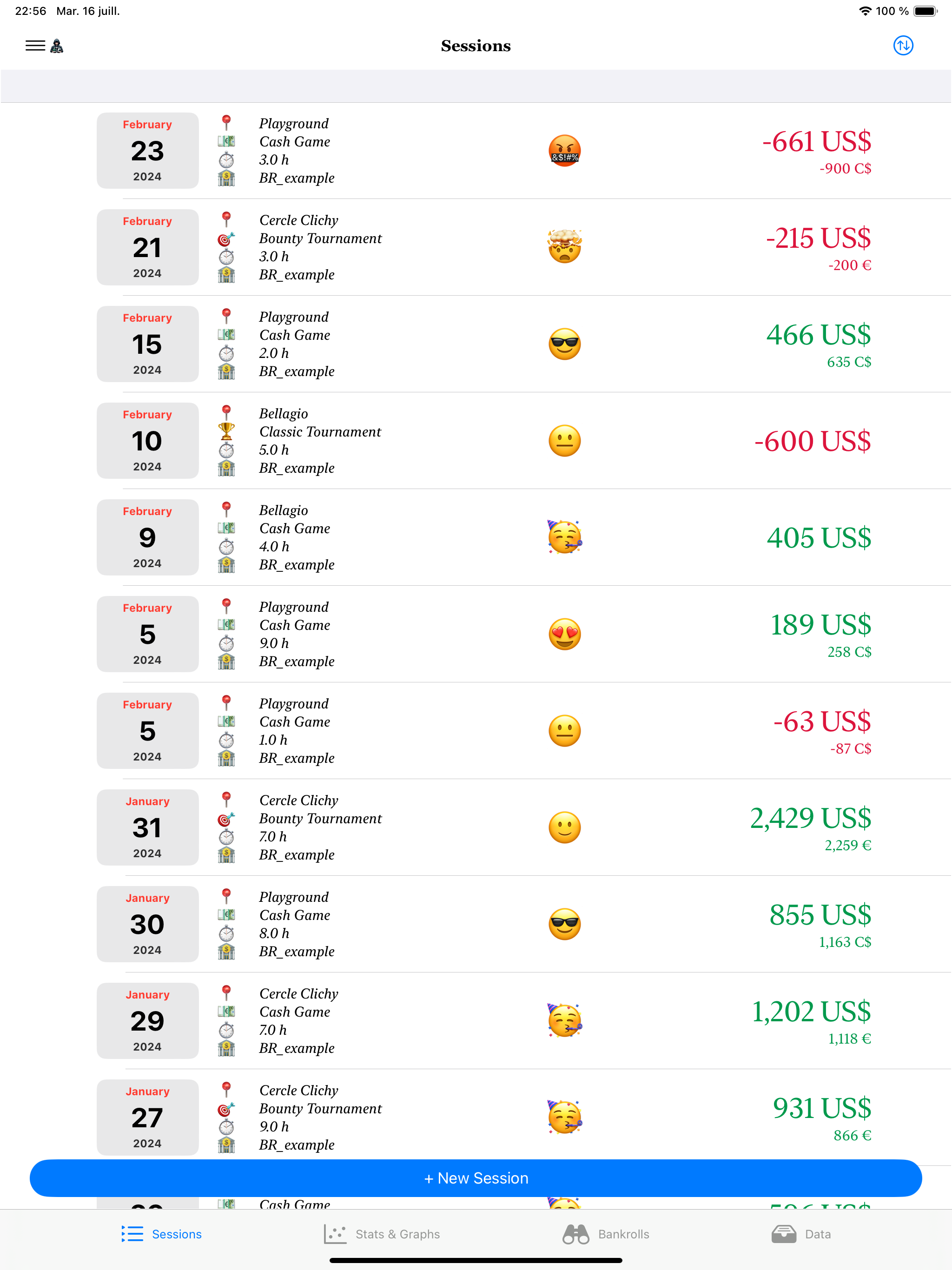 Poker Balance