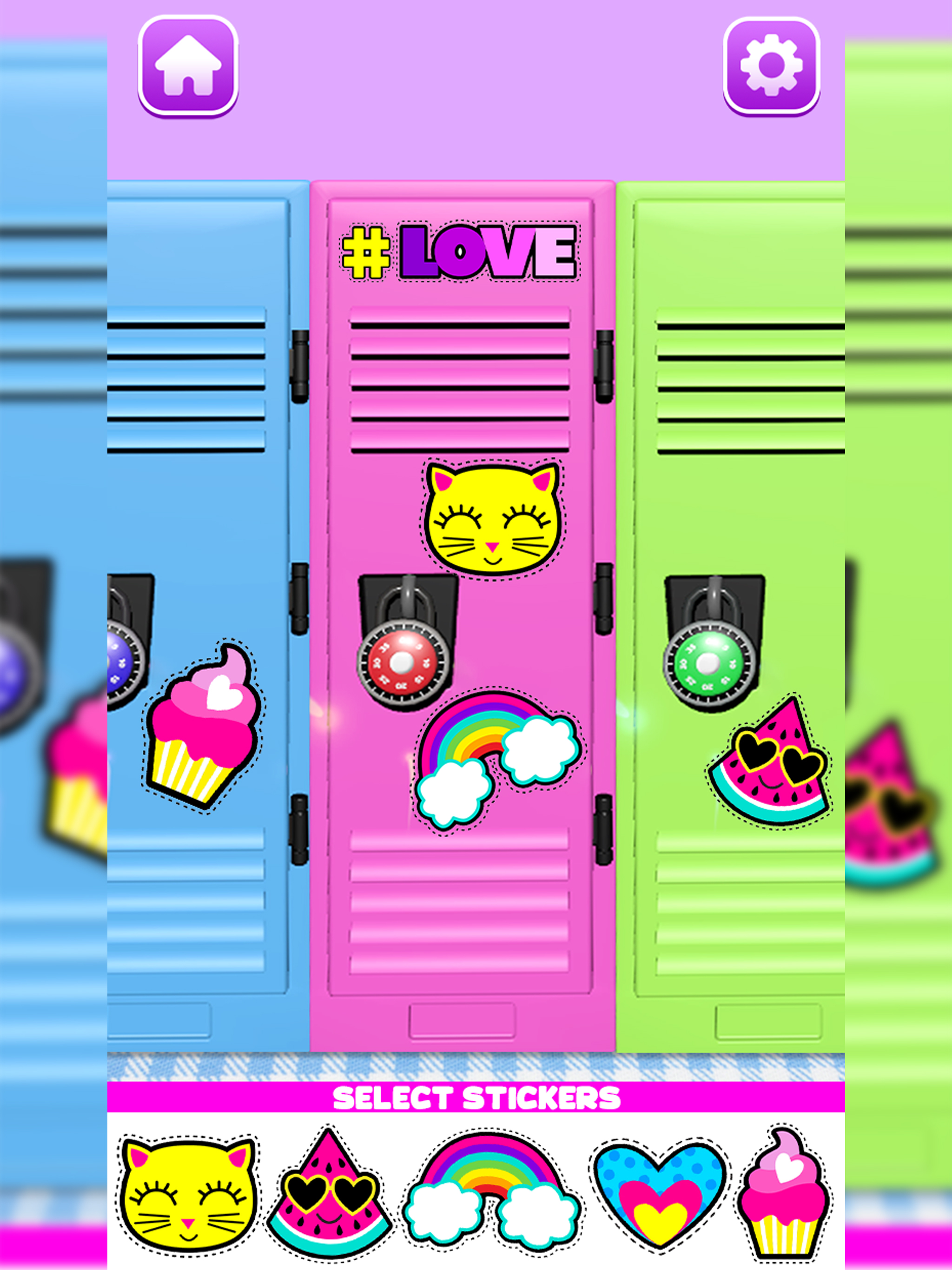 DIY Locker: Decor Fun Art Game