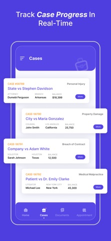 Gehilaw Clients App screenshot