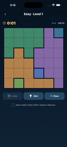 Beacons - Offline Puzzle Game Screenshot 2 of 3