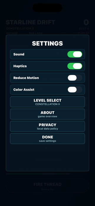 Starline Drift Screenshot 1 of 5