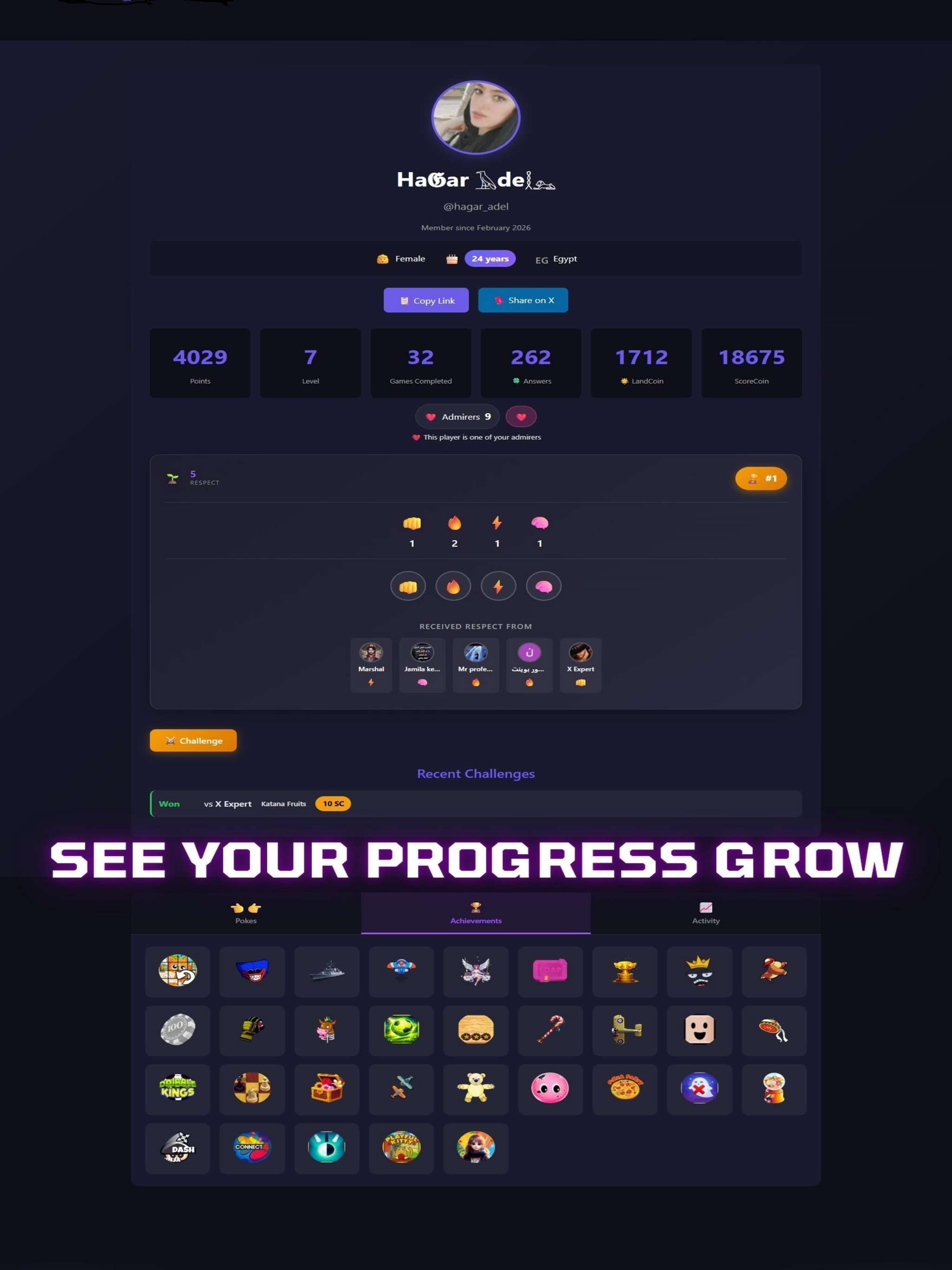 ScorePoint: Games & Challenges
