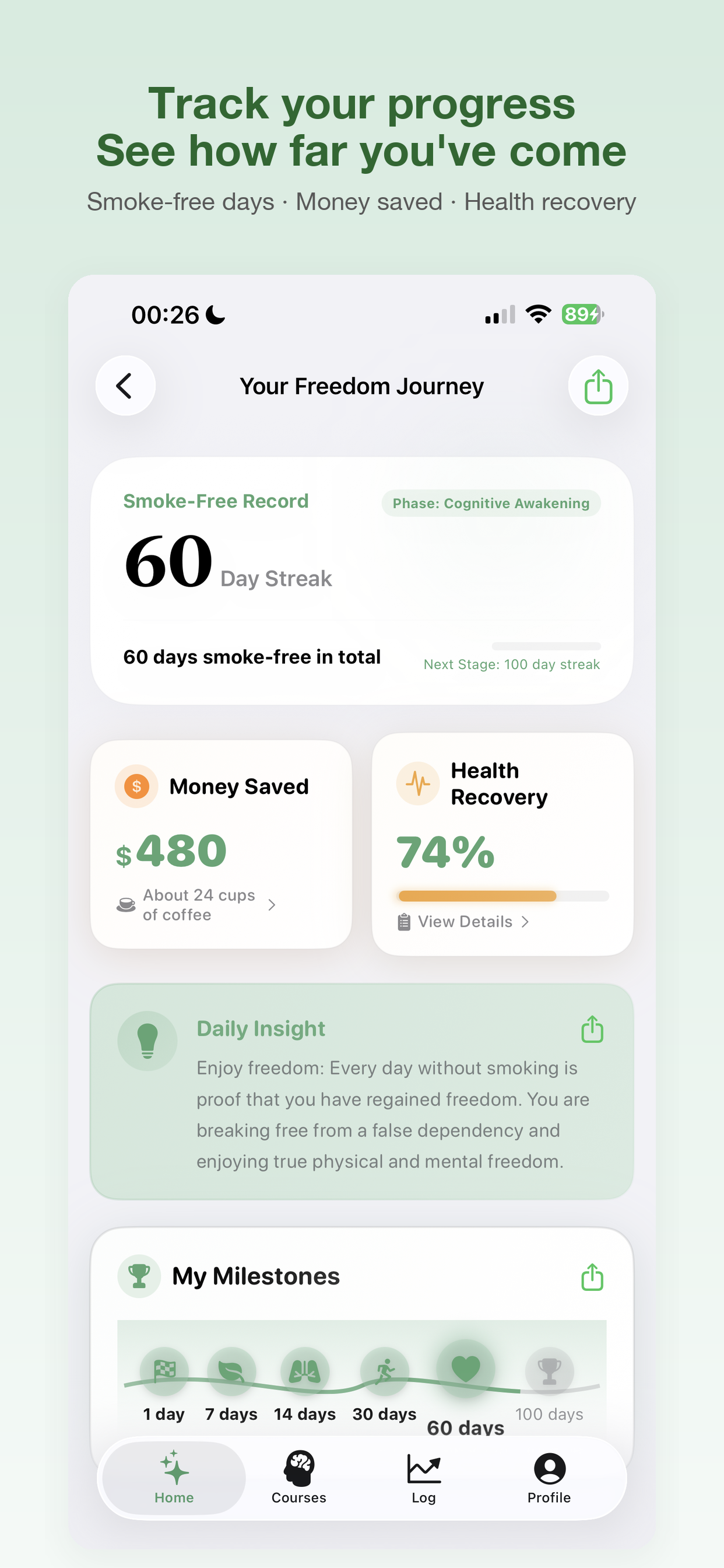 Breatheasy: CBT Quit Smoking screenshot 5