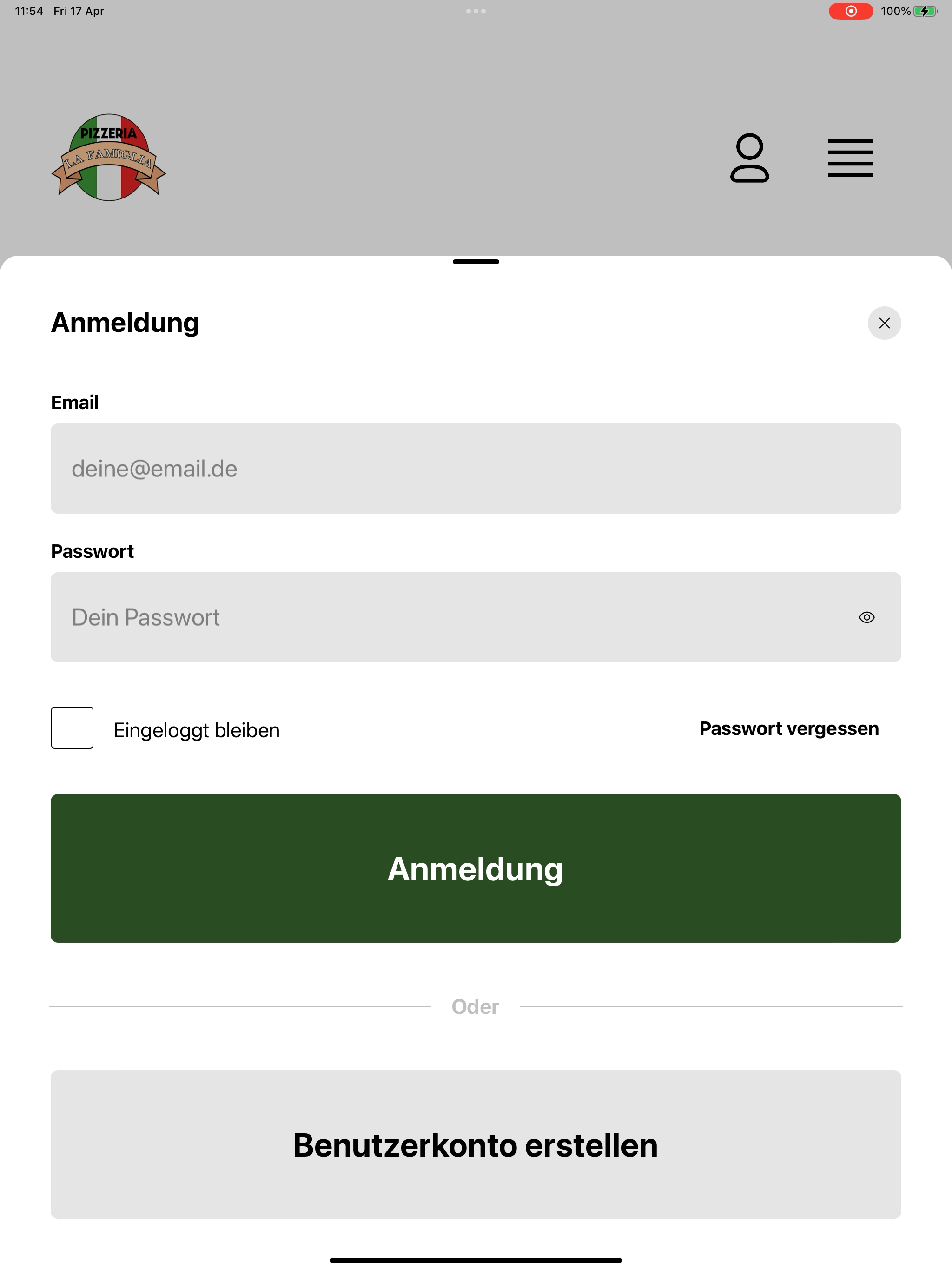 Pizzeria La Famiglia Viersen screenshot 6