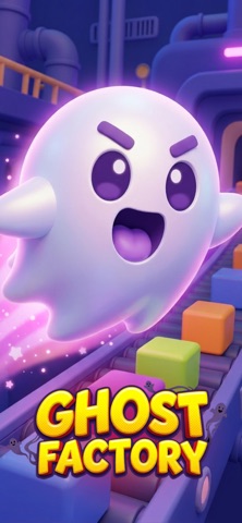 Ghost Factory - Puzzle Game iPhone screenshot
