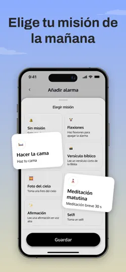 Captura de pantalla de WonUp: Despertador Y Misiones en iPhone 5