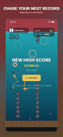 Dippy Sub iPhone screenshot