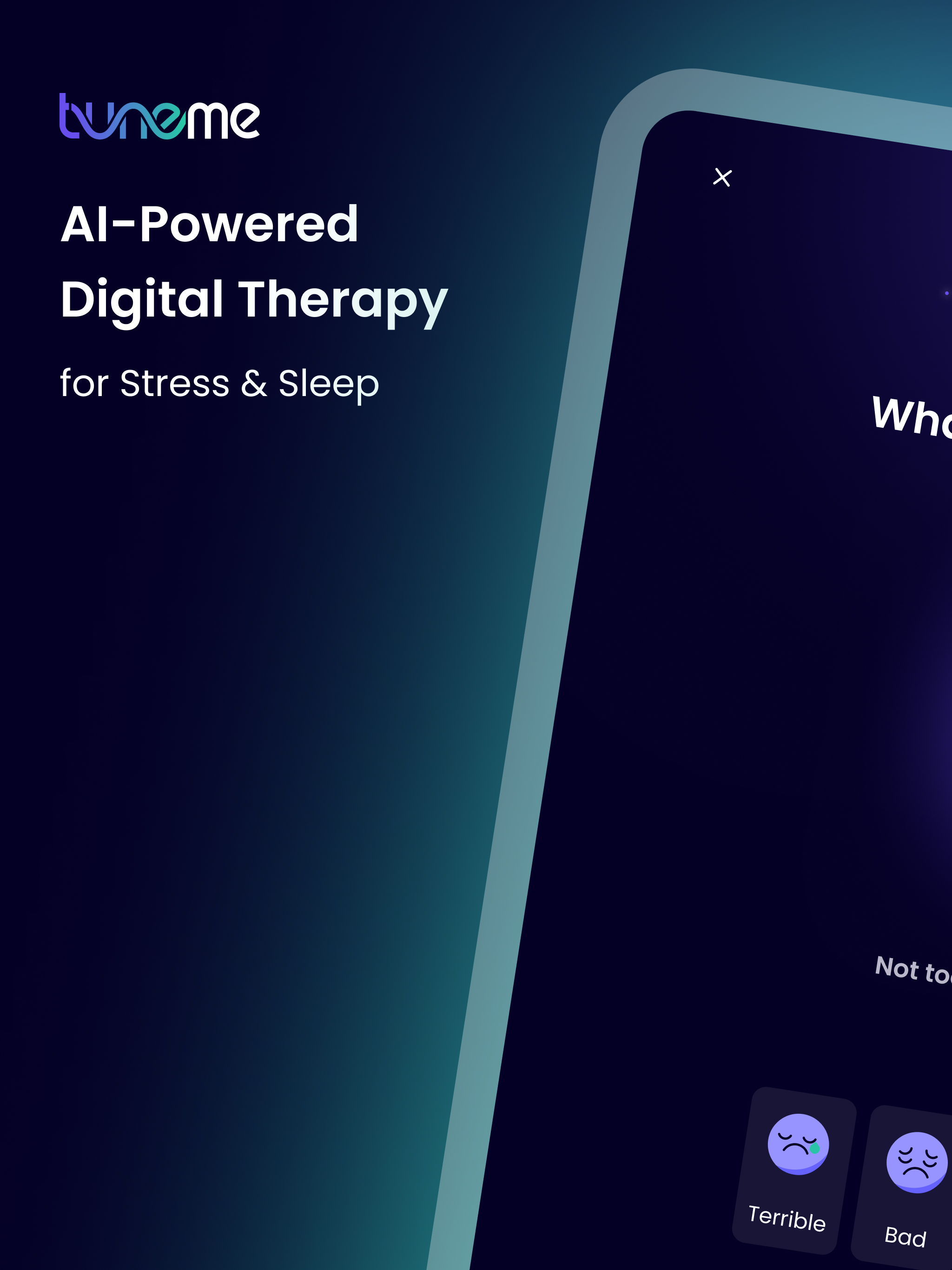 TuneMe: AI Stress & Sleep Aid