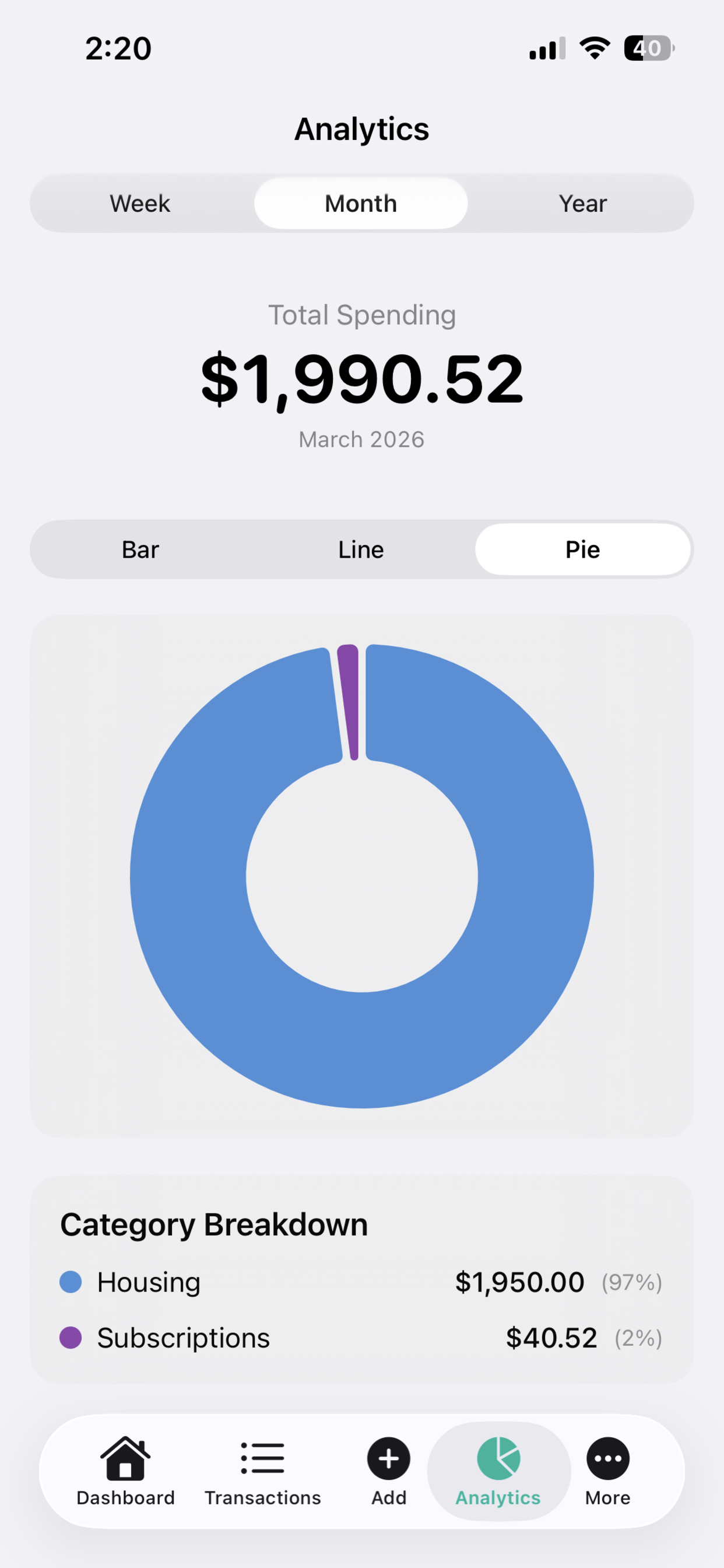 BudgetFlo screenshot 3