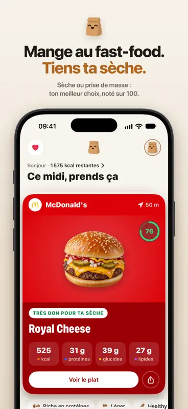 MenuGo - Fast-food healthy screenshot 1 of 6