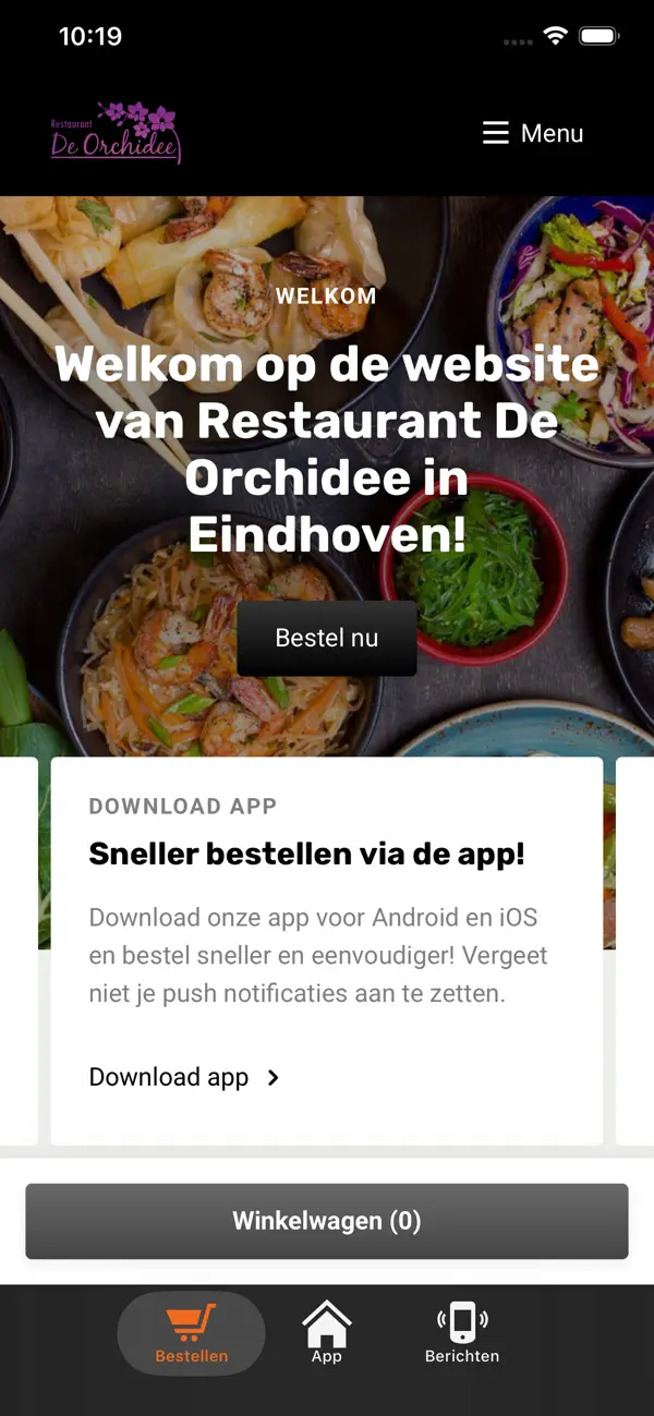 Screenshot #3 pour Restaurant de Orchidee