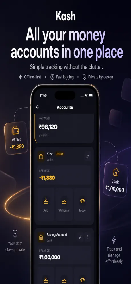 Kash - Expense Tracker screenshot 4