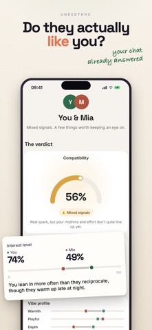 Undertone: AI Chat Analyzer Screenshot 1 of 6
