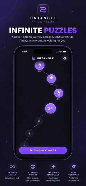 Untangle: Arrow Puzzle screenshot 3