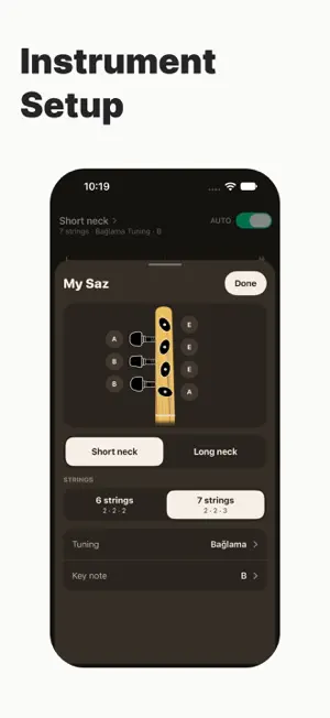 Bağlama Tuner screenshot 2