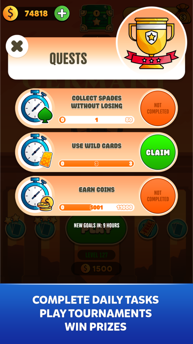 Solitaire Jazz Travel Screenshot