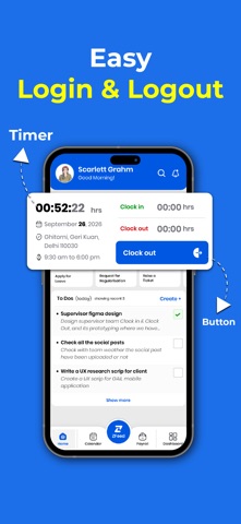 Zfour HR: Attendance & Payroll screenshot