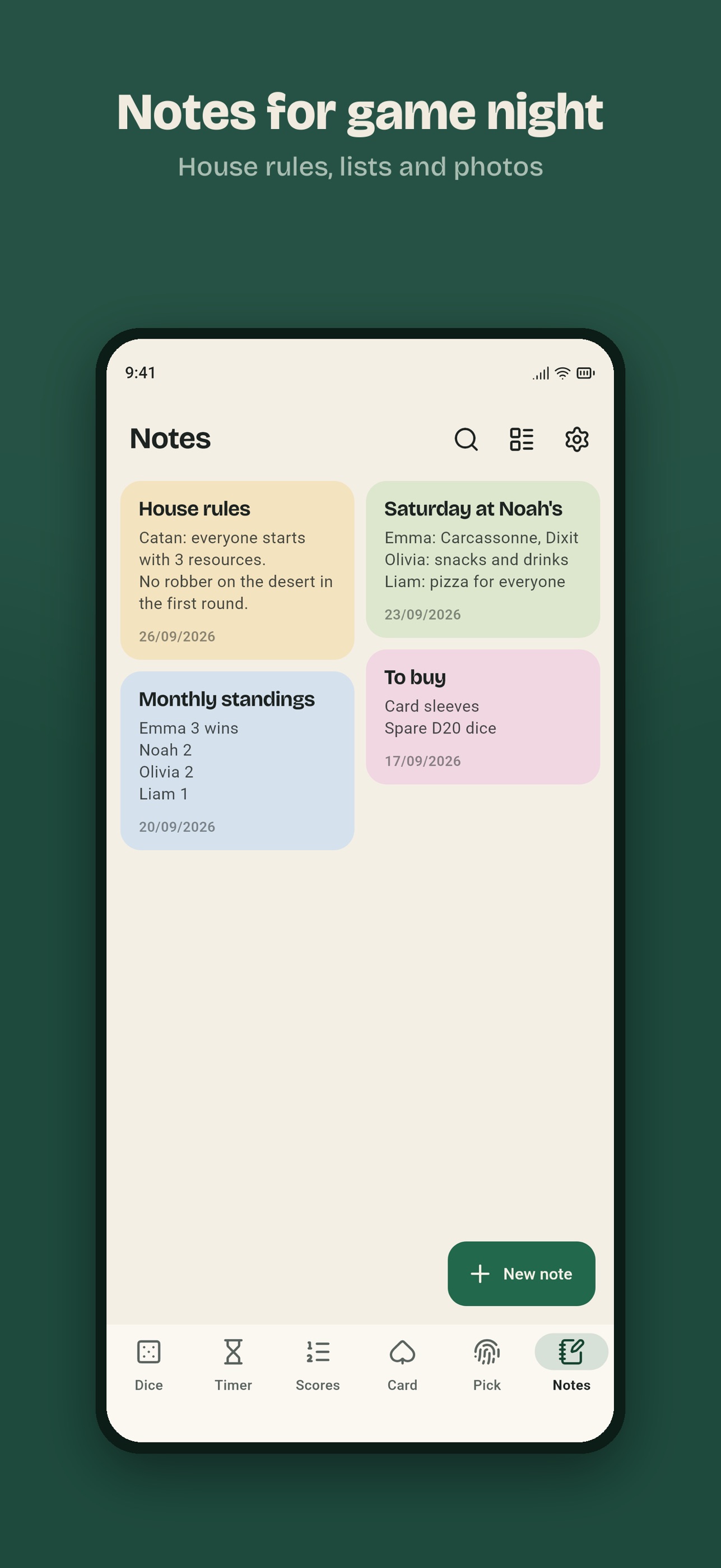 Screenshot 6 of BoardMate: Dice & Score Keeper