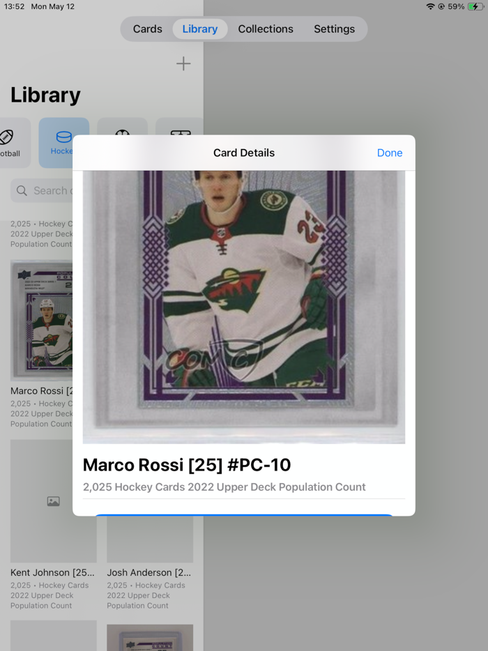 Card Scanner Sports Cards