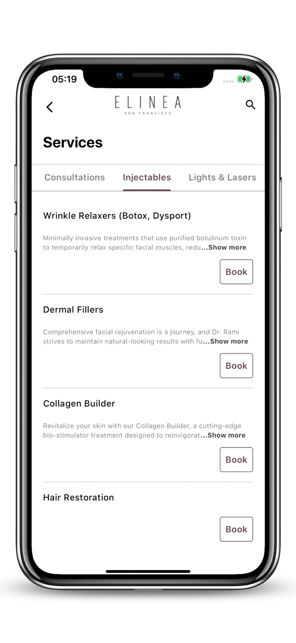 iPhone screenshot