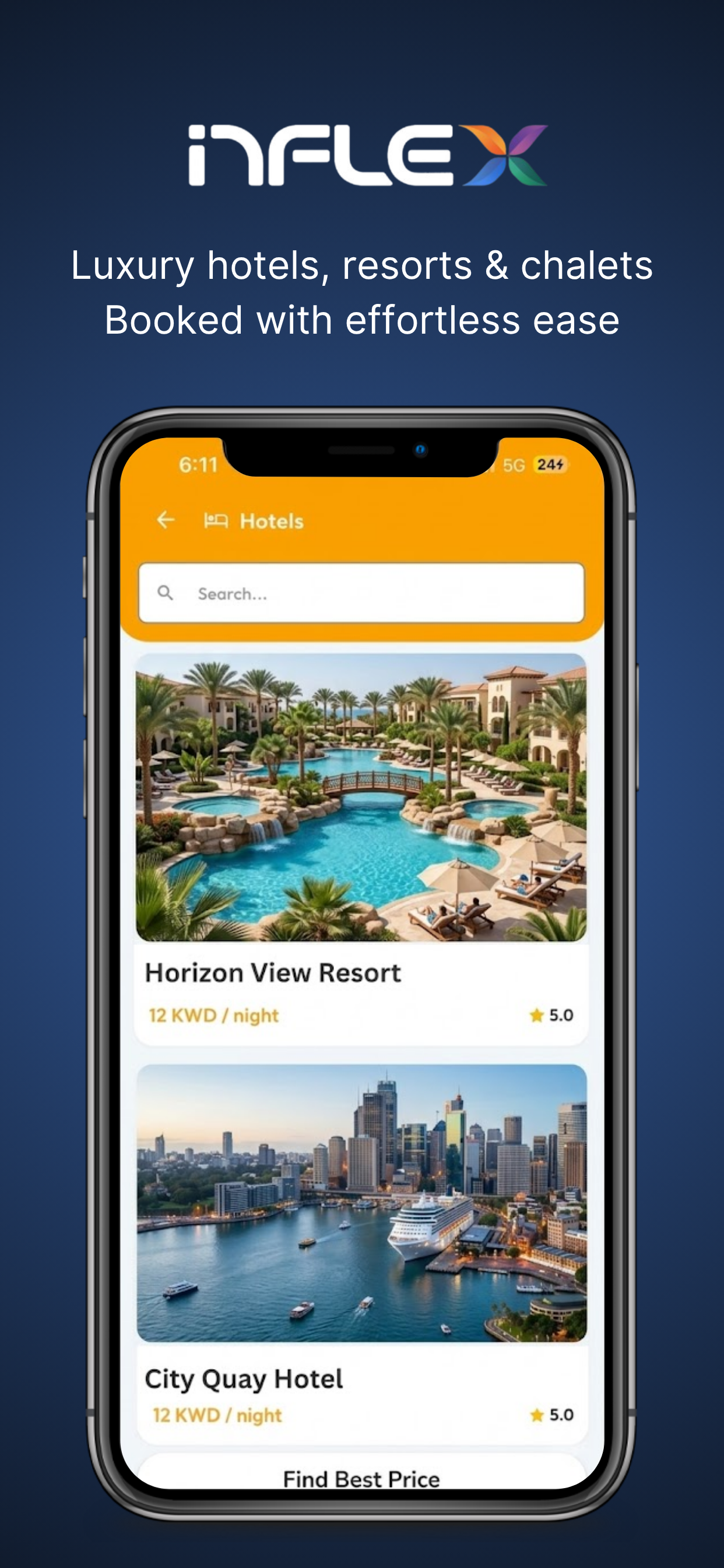 Inflex: Rides, Hotels & Yachts screenshot 4
