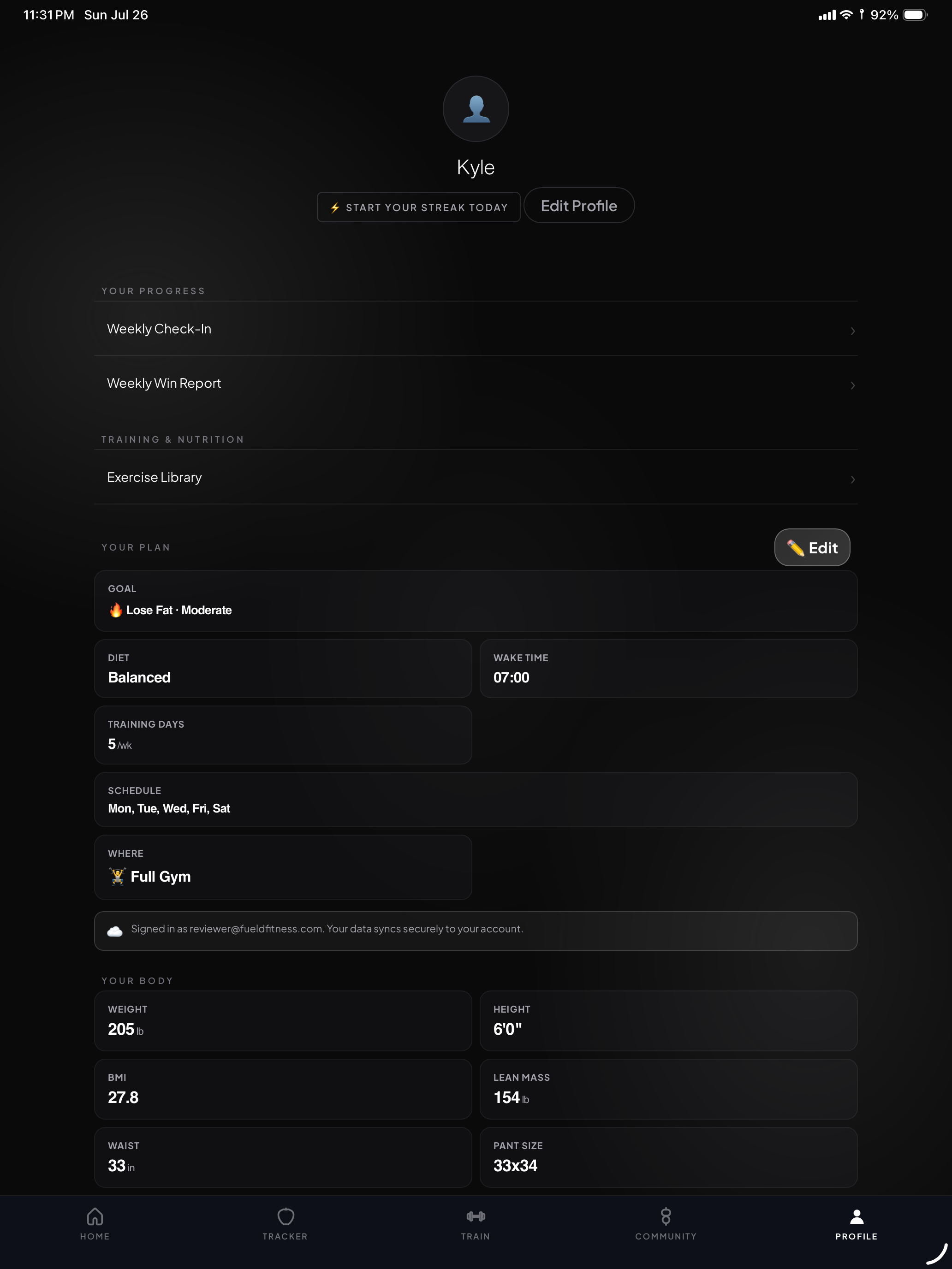 Fueld Fitness screenshot 12