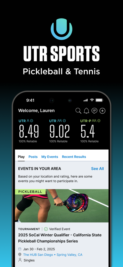 UTR Sports Screenshots