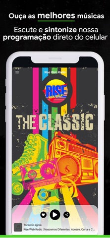 Rise Web Rádio screenshot