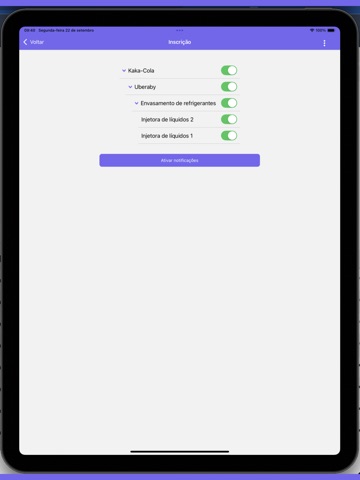 App screenshot