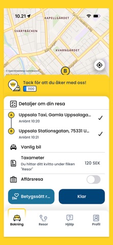 Uppsala Taxi 100 000 screenshot
