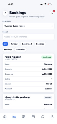 GoTrans Hotel screenshot