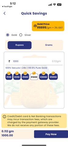 BRT DigiGold screenshot
