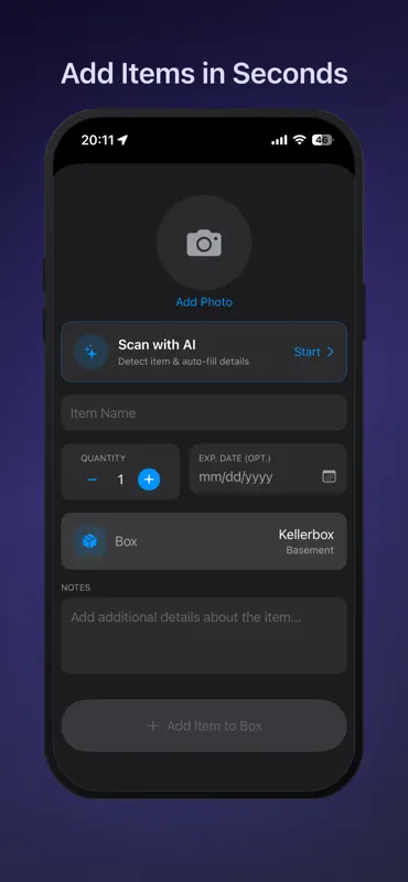 BoxQR – Smartes Box Inventar screenshot 7 of 8