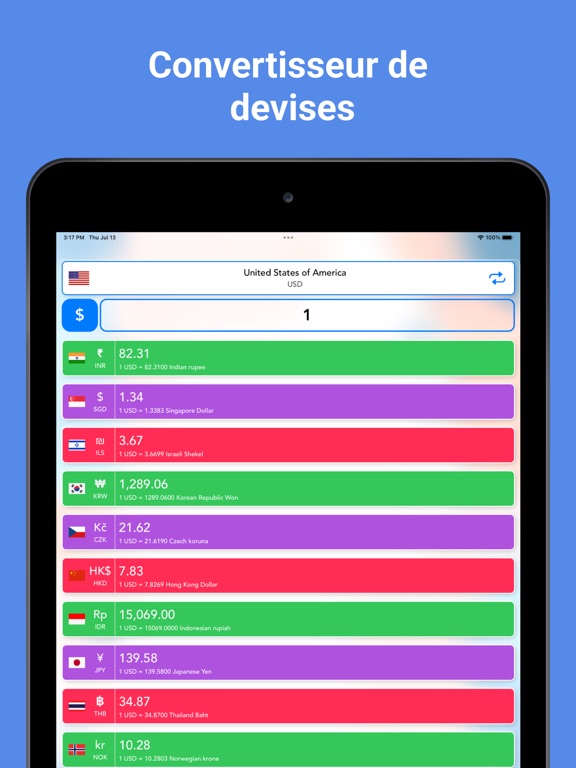 Screenshot #5 pour Conversion monnaie change unit
