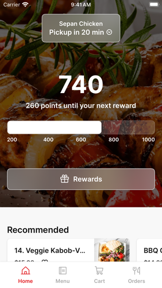 Sepan Chicken app screenshot