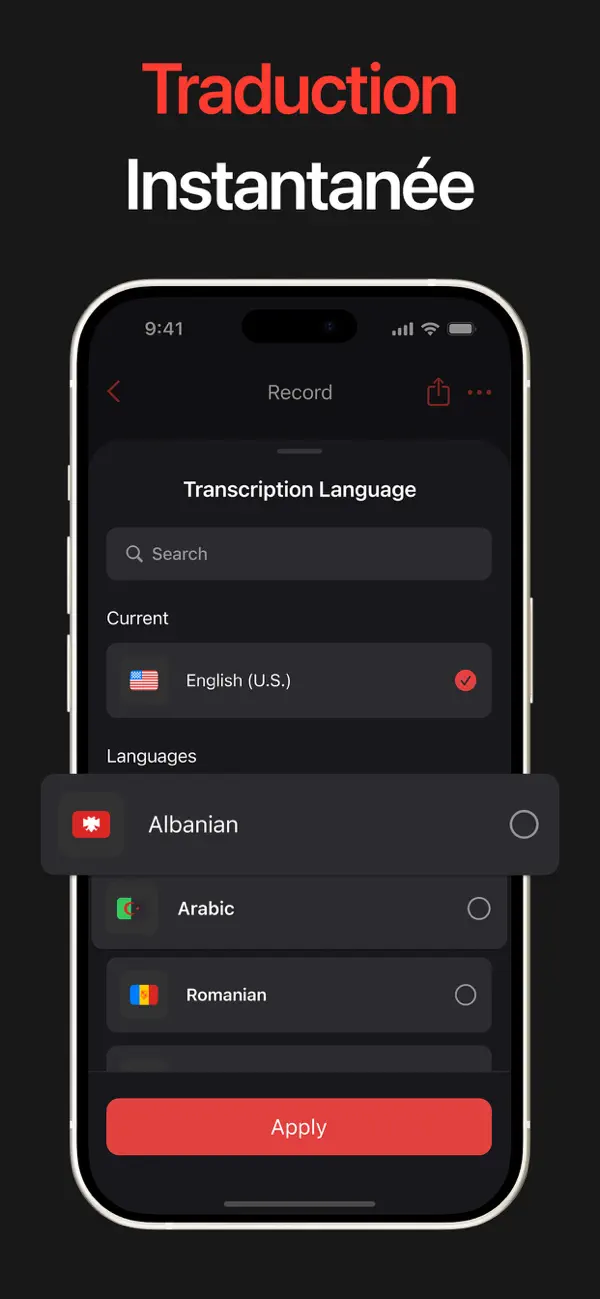 Screenshot #3 pour Enregistreur Vocal et Mémos ++