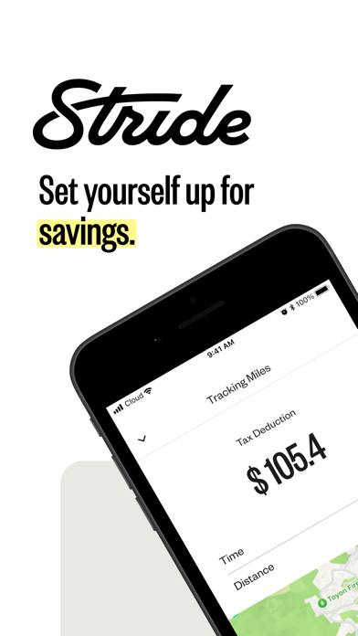 Stride: Mileage & Tax Tracker Screenshot