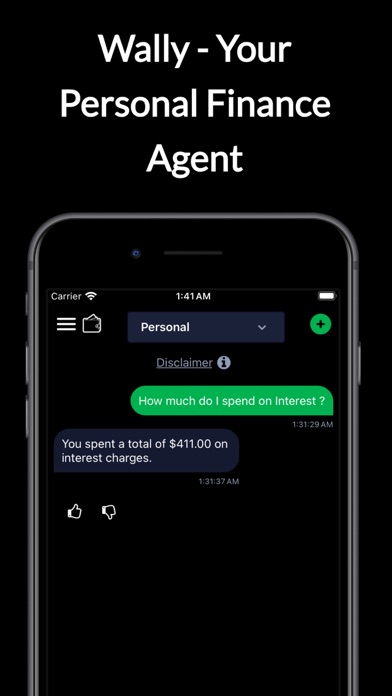 Wally AI: Money Manager iPhone screenshot 6 - Finance app
