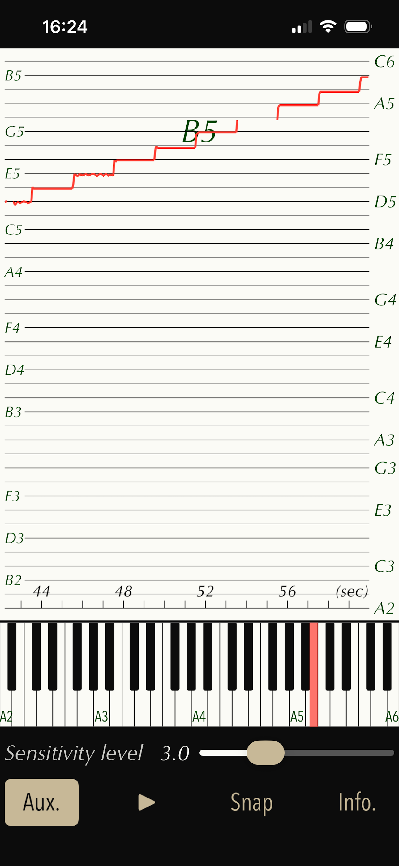Pitch On Stave screenshot 6