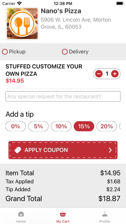 Nano's Pizza screenshot-4