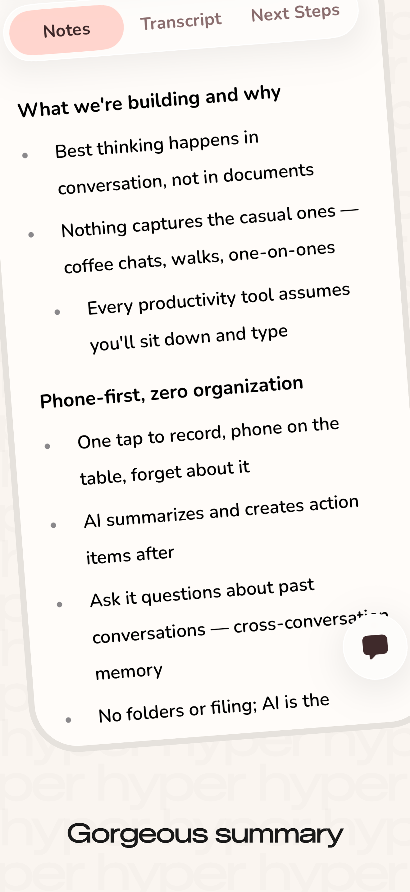 Hyper: AI for Real Talk screenshot 4
