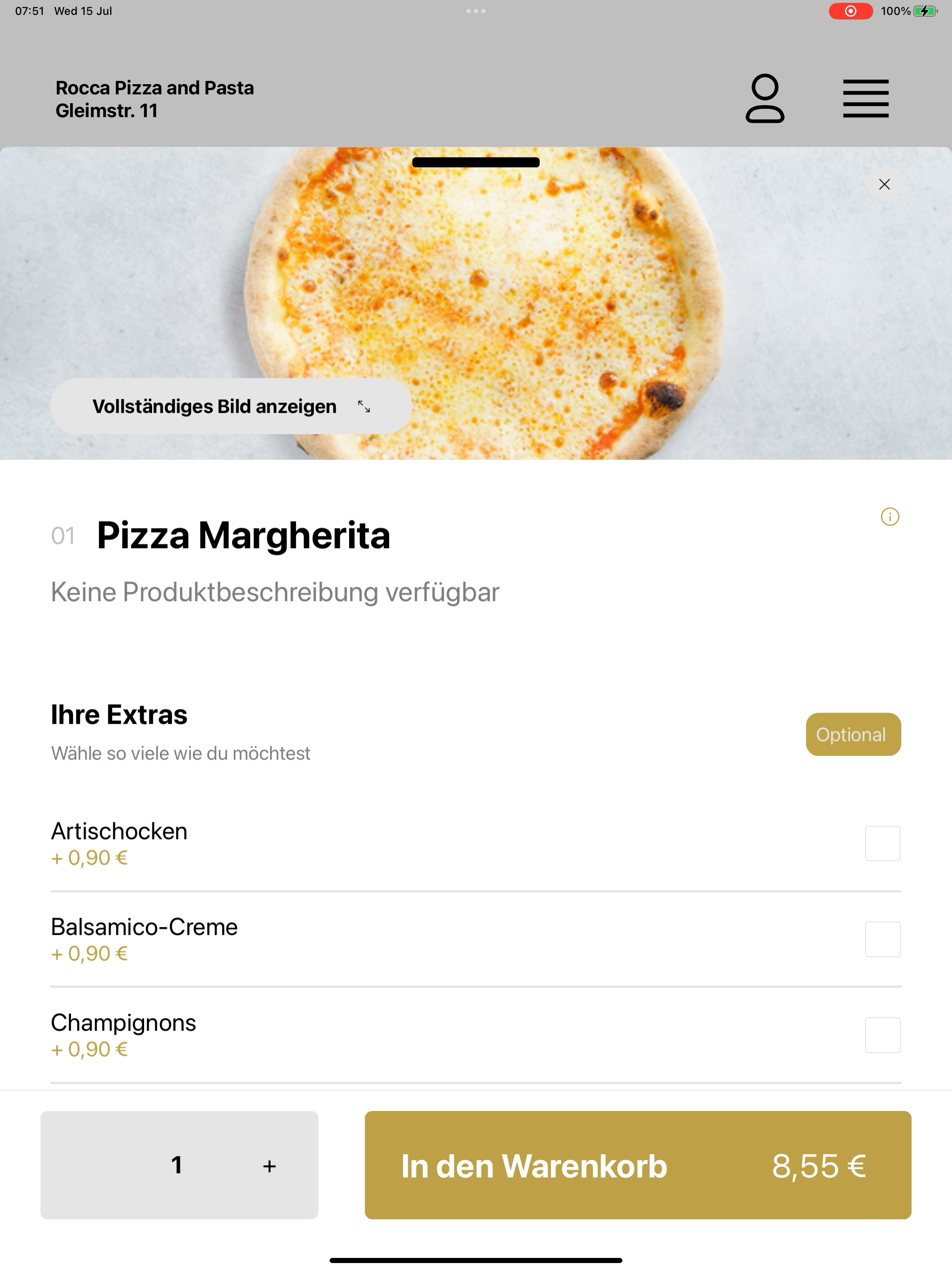 Rocca Pizza and Pasta screenshot 16