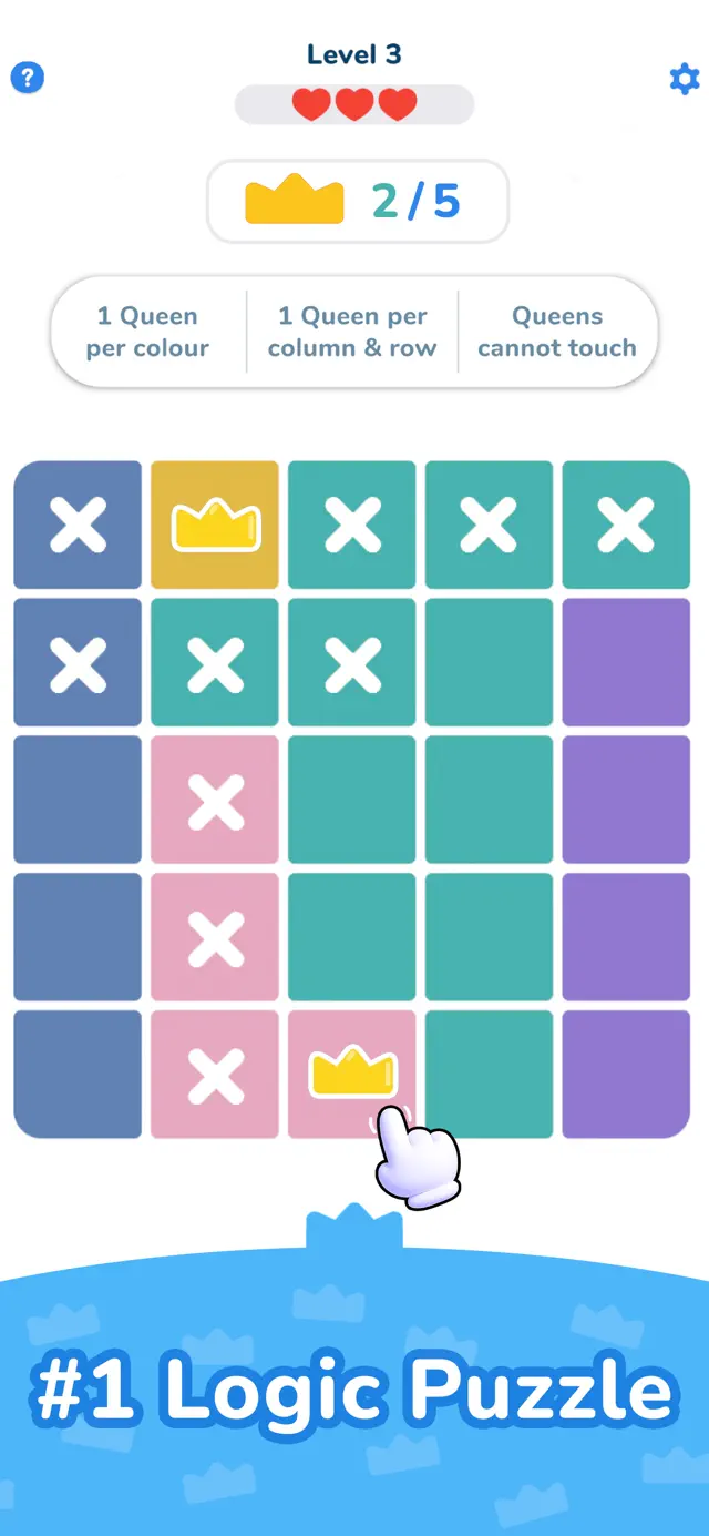 Queens Master: Sudoku Puzzle screenshot 2