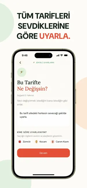 Tomati: Tariflerini Kaydet iPhone screenshot 3